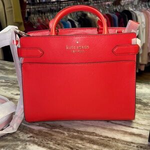 Kate Spade Vibrant Red Satchel